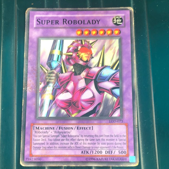 Super Robolady Trading Card - Purple and Pink